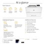 HP LaserJet Pro M501dn, Imprimante laser monochrome, Blanc