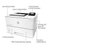HP LaserJet Pro M501dn, Imprimante laser monochrome, Blanc