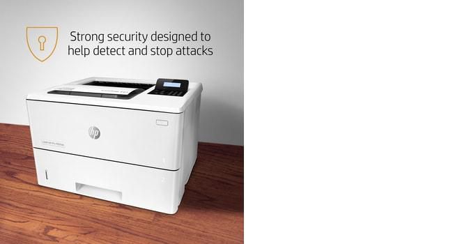 HP LaserJet Pro M501dn, Imprimante laser monochrome, Blanc