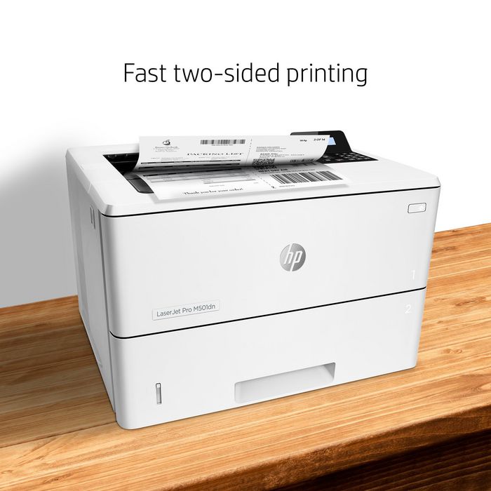 HP LaserJet Pro M501dn, Imprimante laser monochrome, Blanc