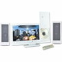 Inovalley Chaîne HIFI CH43-DVD avec lecteur DVD/CD, écran 12 pouces, Blanc
