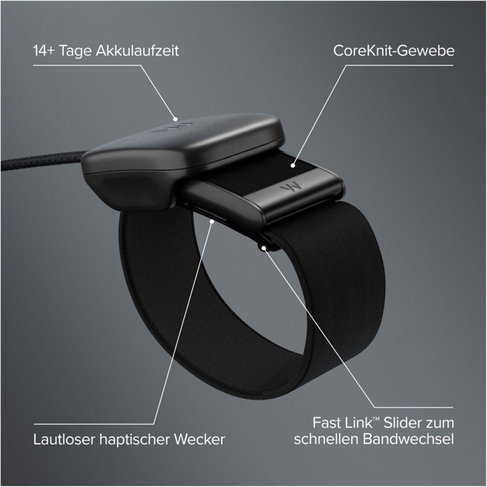 Whoop One Activity Tracker – Fitness Band Noir