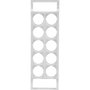 Marcato Ravioli Tray Silver Ravioli Shape silicone/aluminium