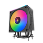 Mars Gaming MCPU-LCD Ventilateur Dissipateur CPU 300W 120mm ARGB Noir avec Écran LCD