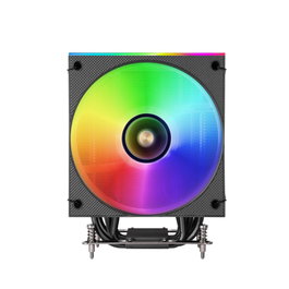 Mars Gaming MCPU-LCD Ventilateur Dissipateur CPU 300W 120mm ARGB Noir avec Écran LCD