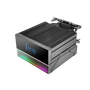 Mars Gaming MCPU-LCD Ventilateur Dissipateur CPU 300W 120mm ARGB Noir avec Écran LCD