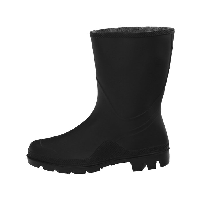 WOLFPACK LINEA PROFESIONAL Bottes basses en caoutchouc noires, taille 36