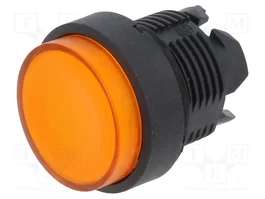 SCHNEIDER ELECTRIC Commutateur bouton-poussoir jaune plat 22mm 2 positions stables IP66
