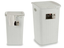 Stefanplast Pongotodo Elegance 50L Blanc 36x55x38cm Plastique (Set de 6)