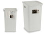 Stefanplast Pongotodo Elegance 50L Blanc 36x55x38cm Plastique (Set de 6)