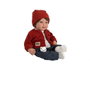 Muñecas Arias Poupée Élégance Iria 45 cm Rouge avec Mécanisme 14 Sons (Magnétique et Try Me)