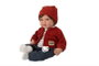 Muñecas Arias Poupée Élégance Iria 45 cm Rouge avec Mécanisme 14 Sons (Magnétique et Try Me)