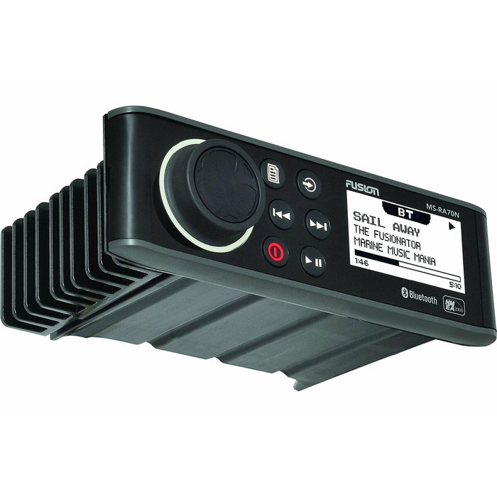Fusion MS-RA70N Autoradio Marine Étanche Noir
