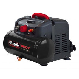 CEVIK Compresseur à piston PRO 1,5HP 6L 8bar sans huile