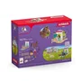 Schleich 42710 Horse Club - Figurine Horse Box avec Hannah et Cayenne - Jeu d'imagination pour Enfants dès 5 Ans