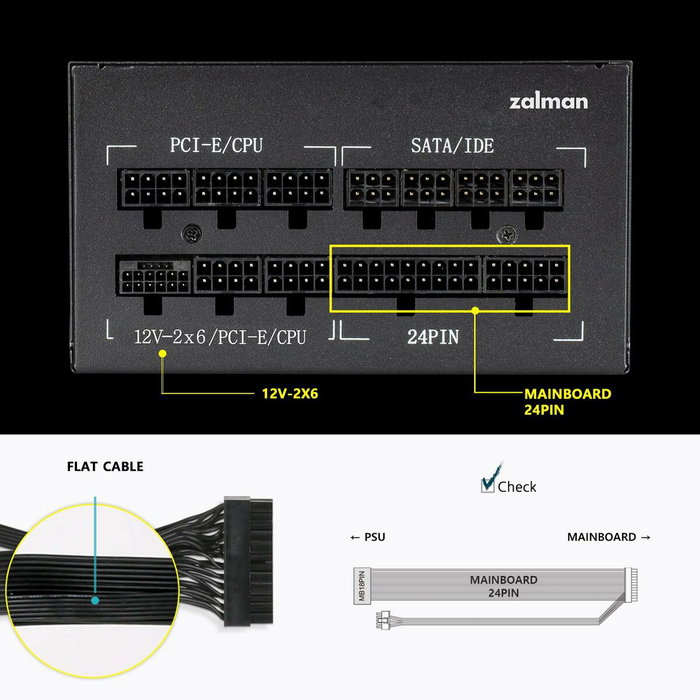 Zalman TeraMax2SE 1000W 80+ Gold ATX3.1