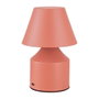 Fbright Lampe LED de table rechargeable 2W 200lm tactile 3CCT 3000K-6000K USB-C Rose Ø110x163mm