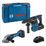 Bosch Professional Kit Combo 2 Outils 18V : GWS 18V-10 P + GBH 18V-26 + 2x ProCORE18V 5,5Ah + GAL 1880