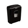 Fellowes 4631101 Destructeur de Papier 6M Minicorte Noir, Coupe 4x12mm, 6 Feuilles, 13L