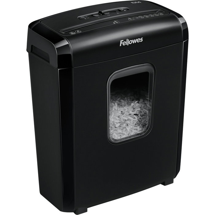 Fellowes 6M Destructrice de papier mini-coupe noire Fellowes 6M Destructrice de papier mini-coupe noire