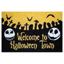 ERIK - Felpudo Halloween Town - The Nightmare Before Christmas Disney - 40x60 cm - Base PVC antideslizante - Haute qualité