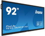 iiyama Écran tactile interactif 92" 5K UHD (5120x2160) avec Android OS 13, Panneau VA antireflet, 50 points de contact, HDMI 4x, USB-C, Haut-parleurs intégrés