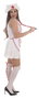 Creaciones Llopis Costume Adulte Infirmière Set Taille L - Jupe, Tablier, Coiffe, Bas et Stéthoscope