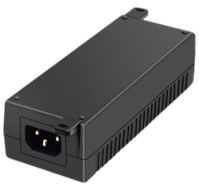 Ernitec Injecteur PoE Gigabit 30W IEEE 802.3af/at pour réseau Ethernet, alimentation 100-240V AC, plage température -10°C à +50°C