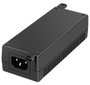 Ernitec Injecteur PoE Gigabit 30W IEEE 802.3af/at pour réseau Ethernet, alimentation 100-240V AC, plage température -10°C à +50°C