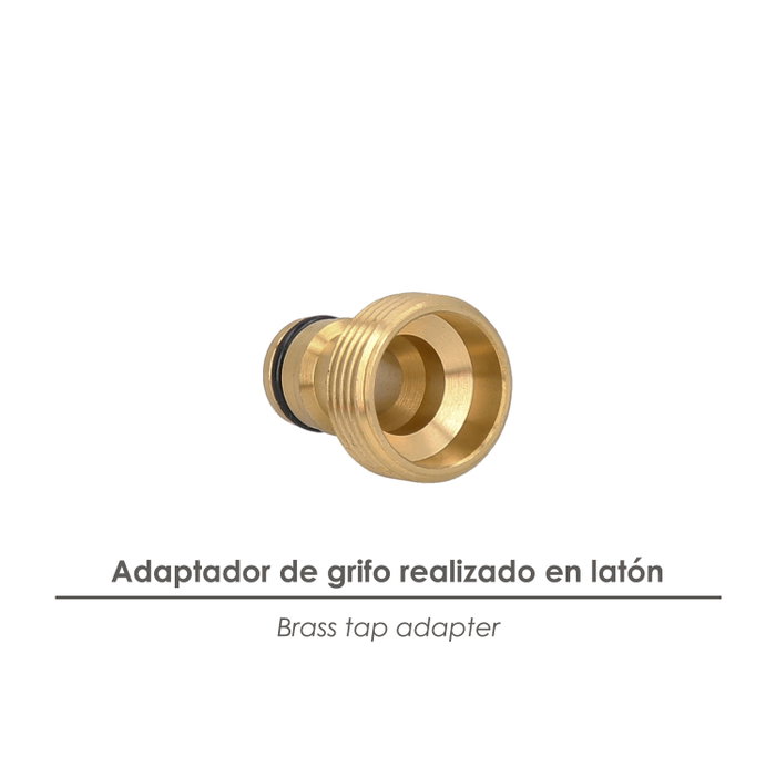 SATURNIA Adaptateur de tuyau en laiton 3/4 mâle