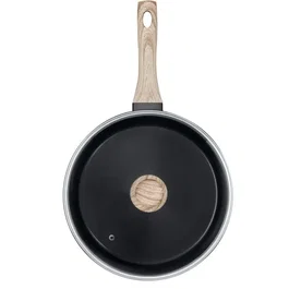 Pyrex Sauteuse avec couvercle Cook & Care 28 cm - Anti-adhérent sans PFAS - Compatible induction - Corps aluminium recyclé