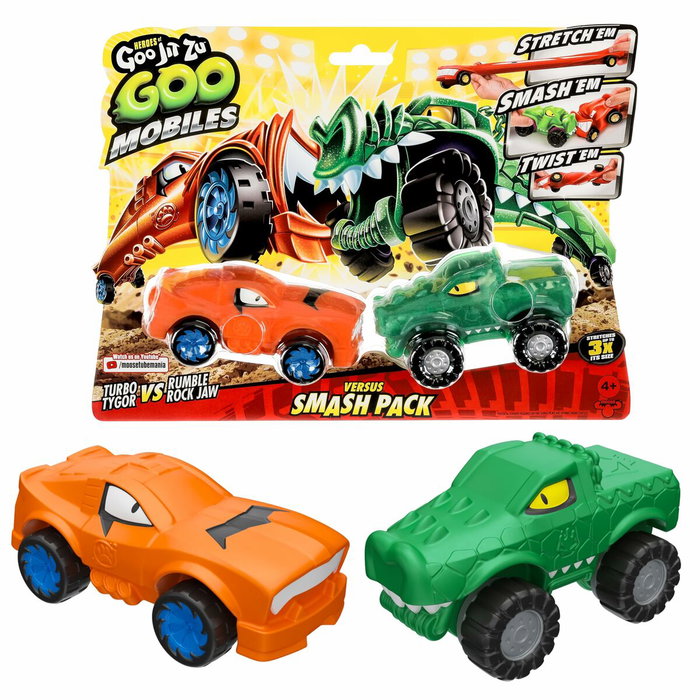 Moose Toys Goo Mobiles - Turbo Tyger vs Rumbler Jaw Moose Toys Goo Mobiles - Turbo Tyger vs Rumbler Jaw