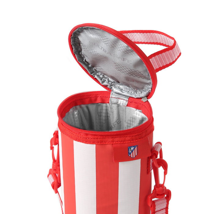 Atletico de Madrid Gourde isotherme avec revêtement TPE Ripstop 1500ml - Taille 11x11x32cm
