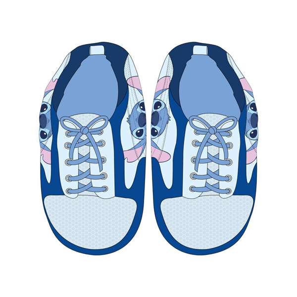 Cerdá Zapatillas de Casa Bota Stitch - Chaussons intérieurs en forme de botte - Taille 38/44 - Bleu