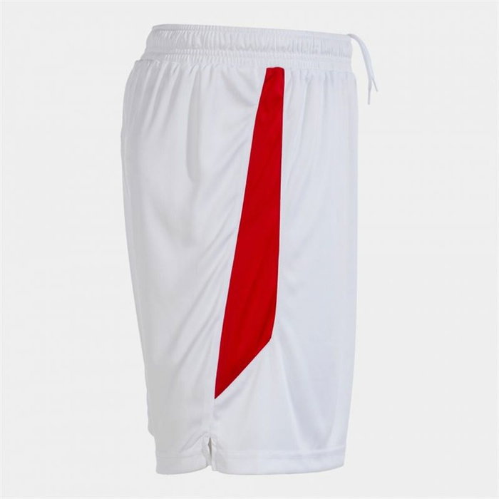 Short de Sport pour Enfants Joma Sport Glasgow Blanc Rouge