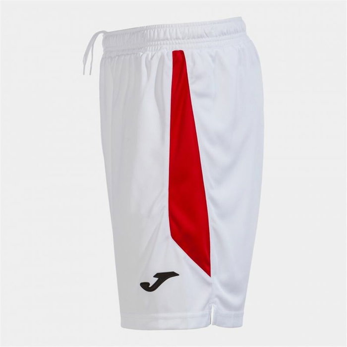 Short de Sport pour Enfants Joma Sport Glasgow Blanc Rouge
