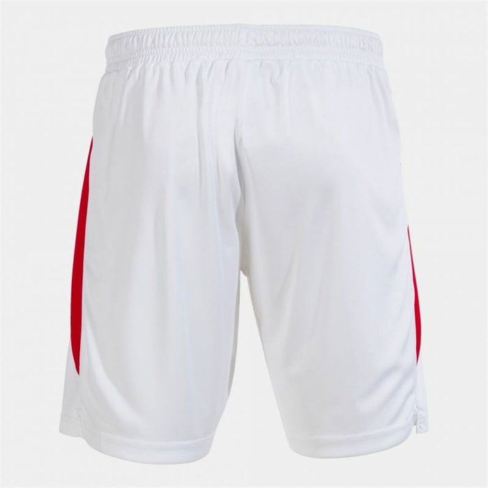Short de Sport pour Enfants Joma Sport Glasgow Blanc Rouge