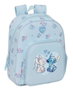 Safta Mochila Infantil Adap.Carro Stitch 28X34X10Cm, Sac à dos d'enfant adaptable au chariot Stitch, 36 mois et plus