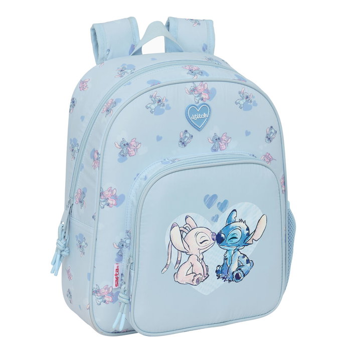Cartable Lilo & Stitch Bleu clair 28 x 34 x 10 cm