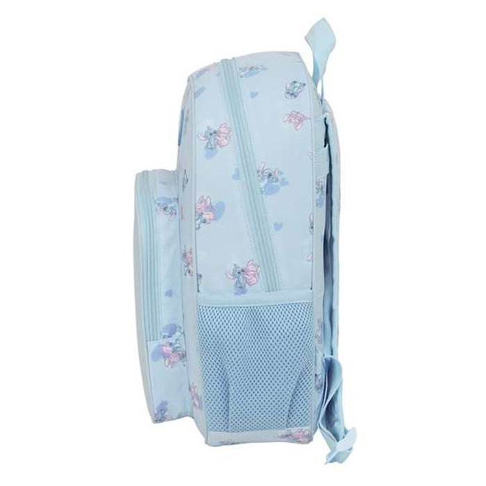 Cartable Lilo & Stitch Bleu clair 28 x 34 x 10 cm
