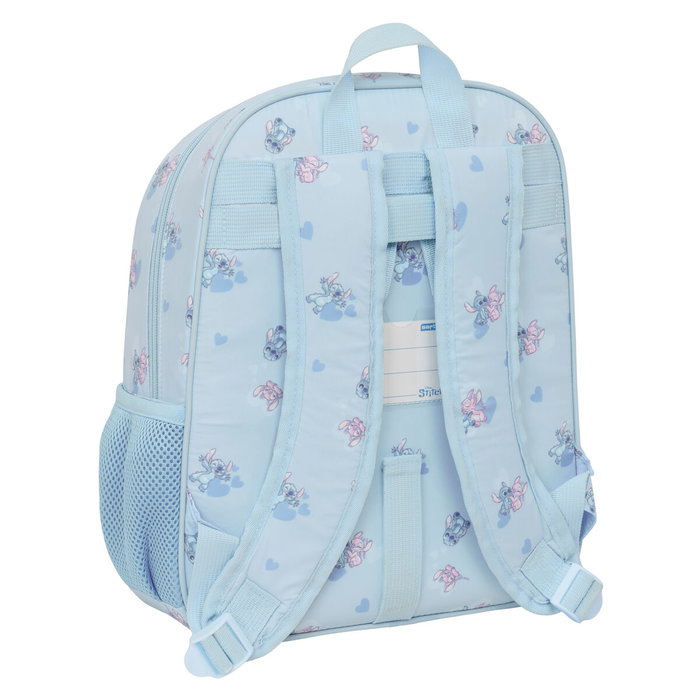 Cartable Lilo & Stitch Bleu clair 28 x 34 x 10 cm