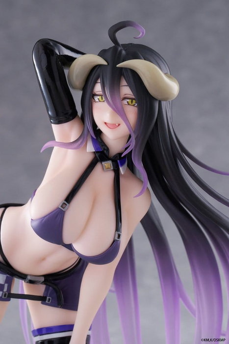 Taito Prize Overlord statuette PVC Coreful Albedo Grid Girl Ver.