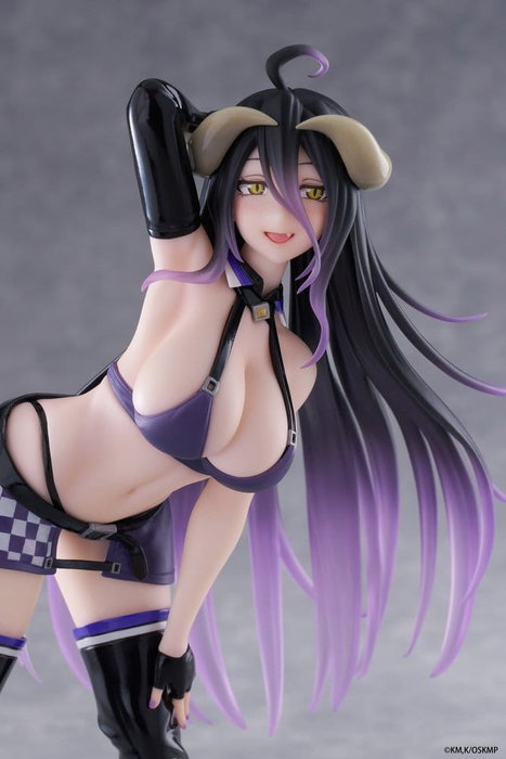 Taito Prize Overlord statuette PVC Coreful Albedo Grid Girl Ver.