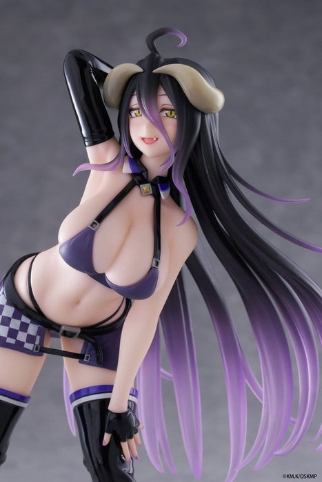 Taito Prize Overlord statuette PVC Coreful Albedo Grid Girl Ver.