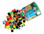 Innspiro Pot de 495 Gemmes Acryliques Décoratives Assorties