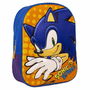 Cartable 3D Sonic Bleu 25 x 31 x 9 cm Orange