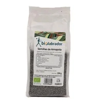 BIOLABRADOR Semillas De Amapola - Graines de pavot biologiques - 250 g BIOLABRADOR Semillas De Amapola - Graines de pavot biologiques - 250 g