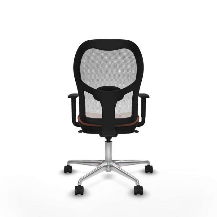 Piqueras y Crespo Chaise de Bureau 1D086N0 Blanc Marron Piqueras y Crespo Chaise de Bureau 1D086N0 Blanc Marron