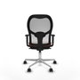 Piqueras y Crespo Chaise de Bureau 1D086N0 Blanc Marron