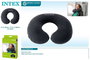 Intex Oreiller de voyage gonflable - 36 x 30 x 10 cm - Confort cervical pour avion et voiture, PVC